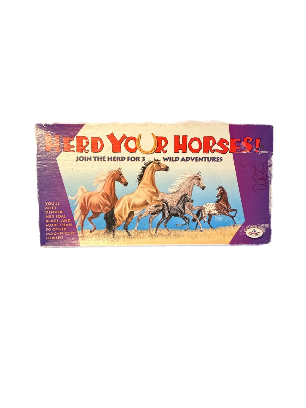 Talicor Herd Your Horses! Board Game - Horse Lover’s Educational Game, Ages 8+